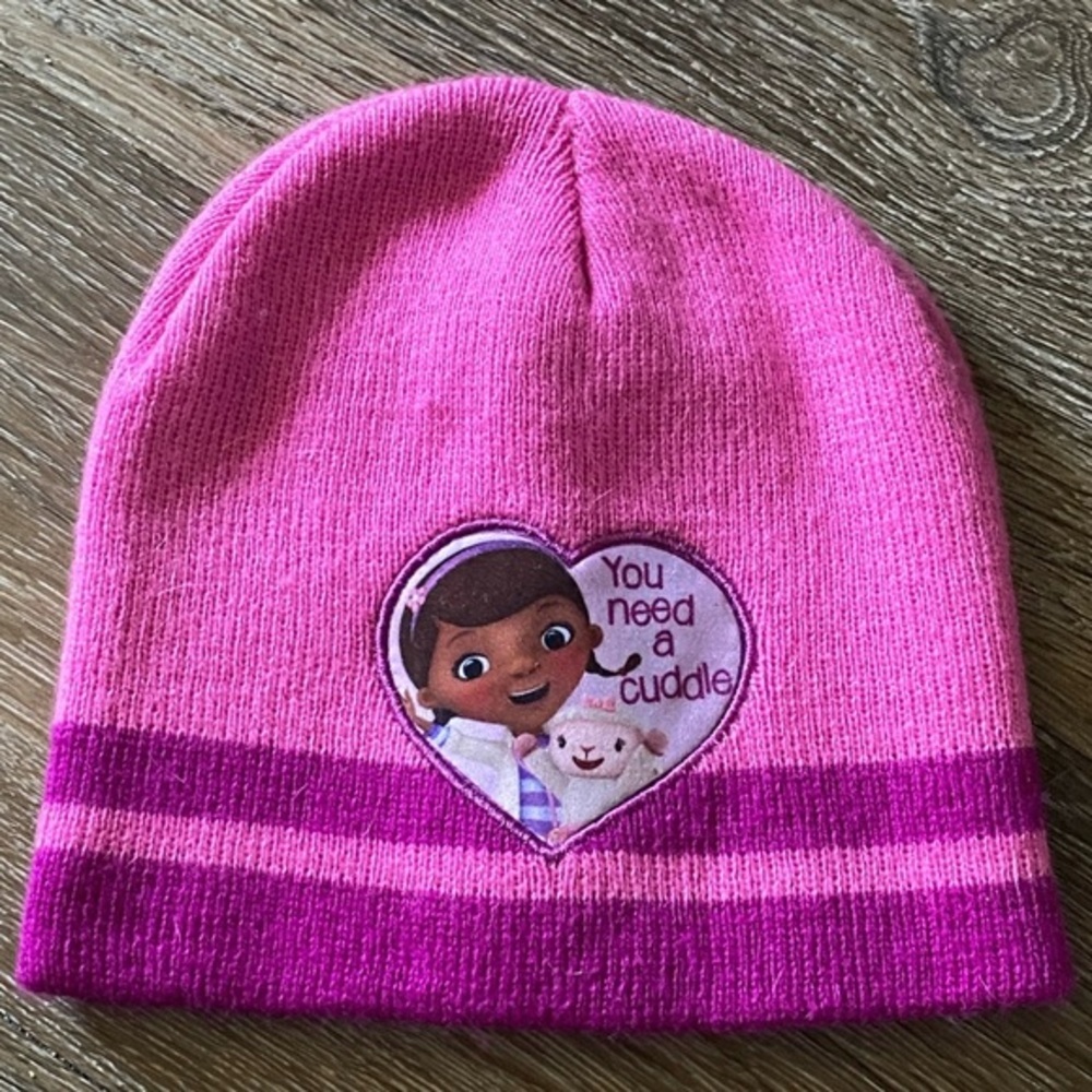 Doc McStuffins Hat Size Toddler Pink